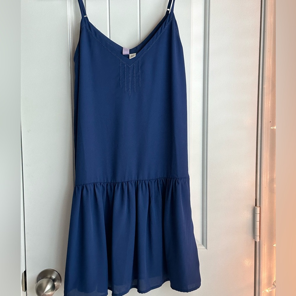 Francesca's Alya Royal Blue Mini Dress Size XXS